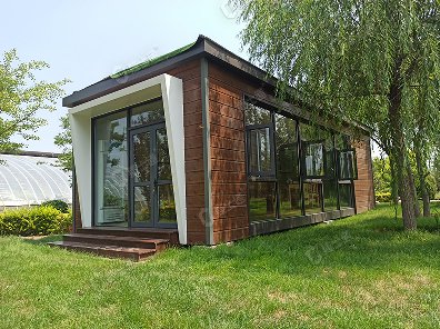 捷士通生產(chǎn)的旅居酒店房將放置于園林中，展現出優(yōu)雅和自由的氛圍